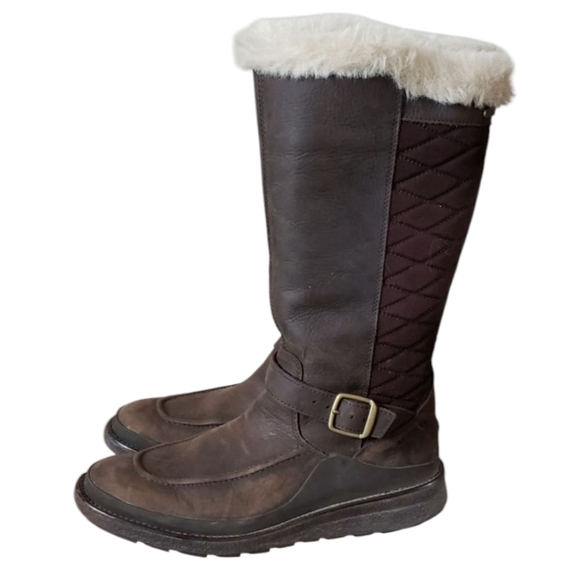Merrell Women's Tremblant Ezra Tall Polar Leather Boot in Espresso Size … - Picture 1 of 11